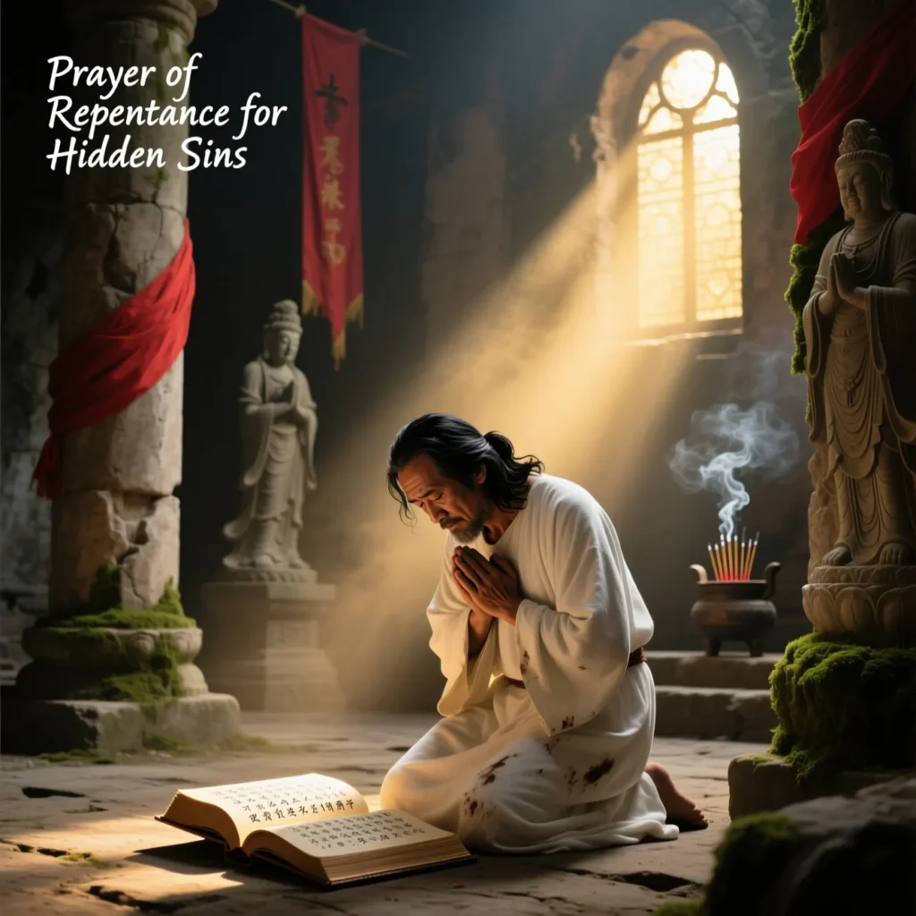 Prayer of Repentance for Hidden Sins