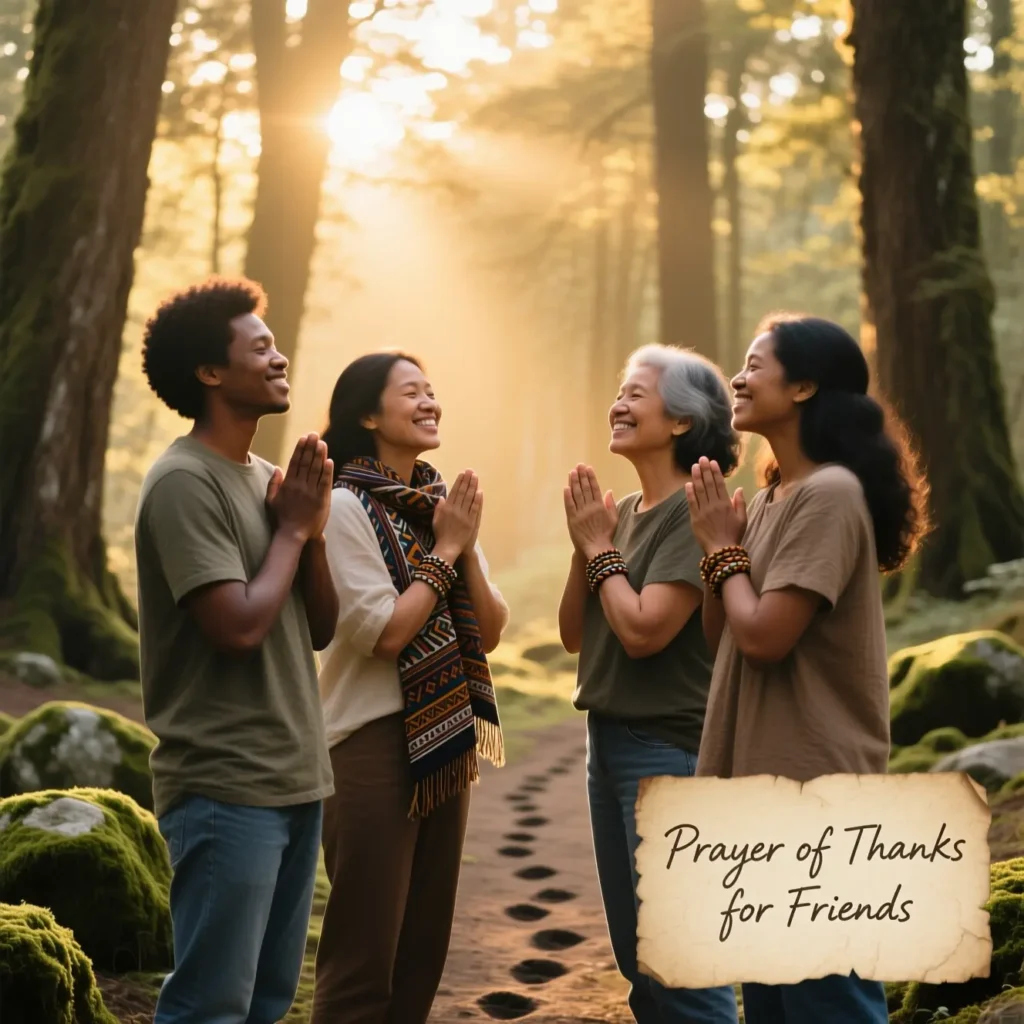 Prayer of Thanks for Friends