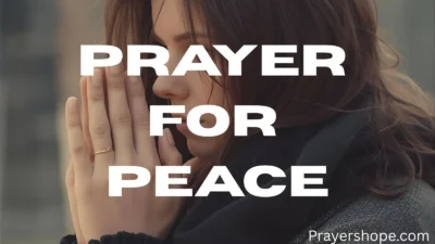Prayers for Peace