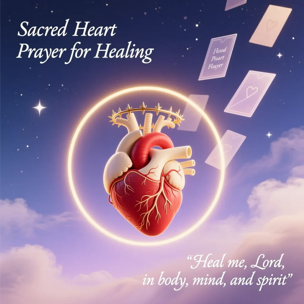 Sacred Heart Prayer for Healing