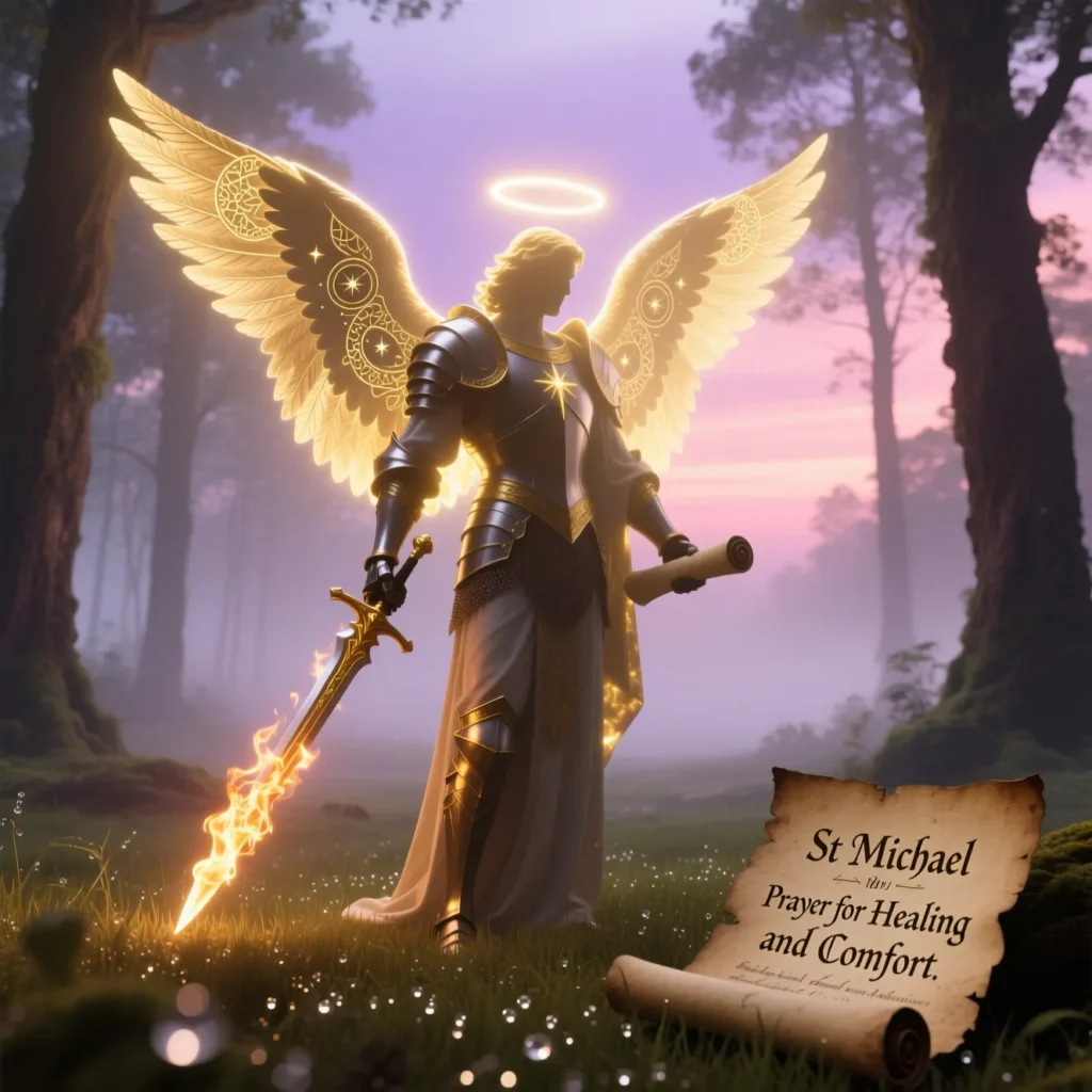 St Michael Prayer for Healing and Comfort