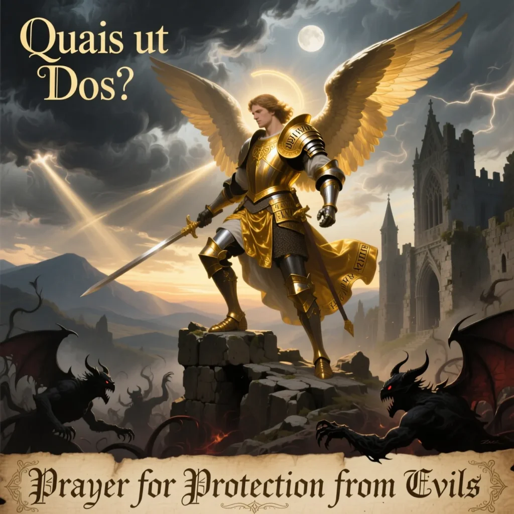 St Michael Prayer for Protection from Evil