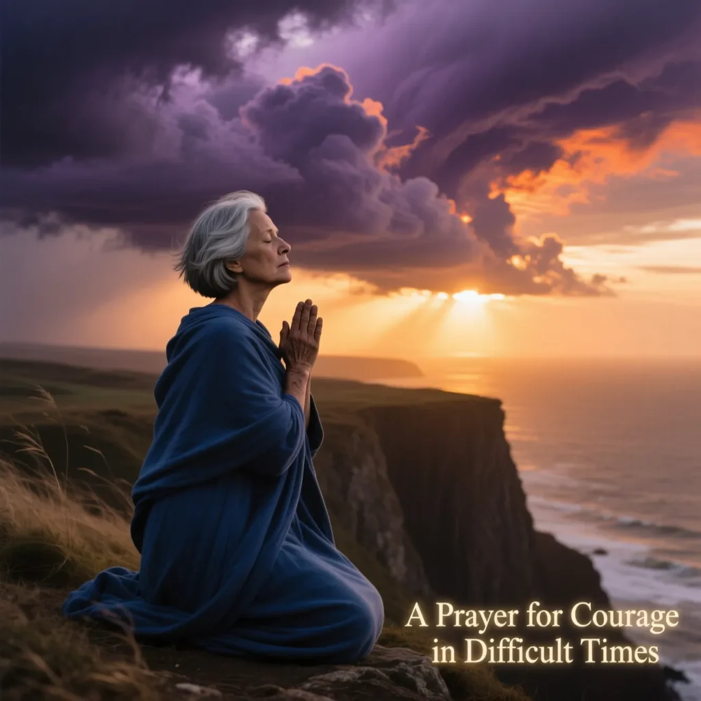 A Prayer for Courage in Difficult Times