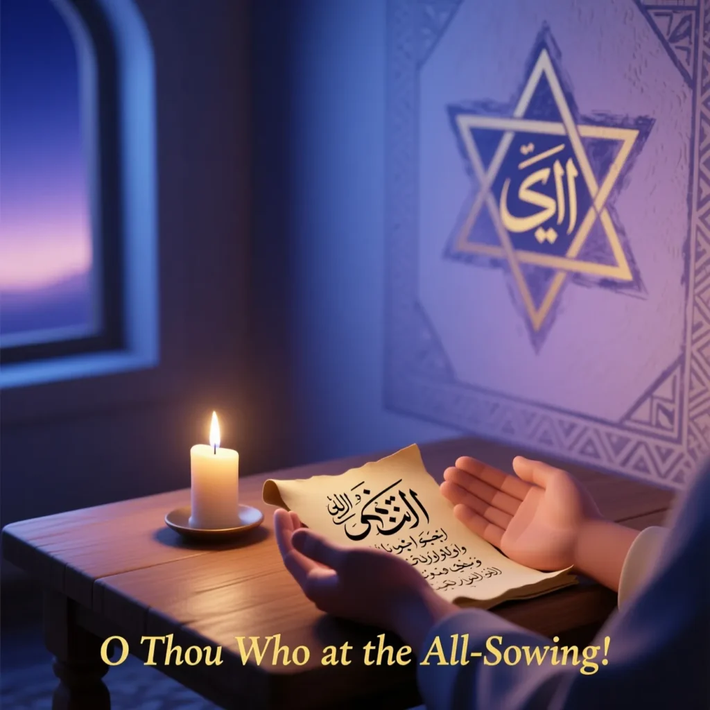 Bahá’í Prayer for Evening Reflection