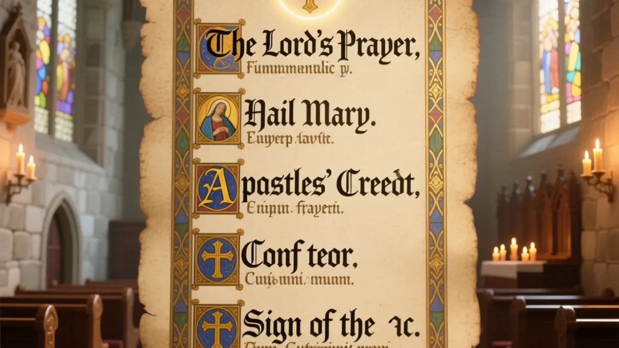 Basic Catholic Prayers