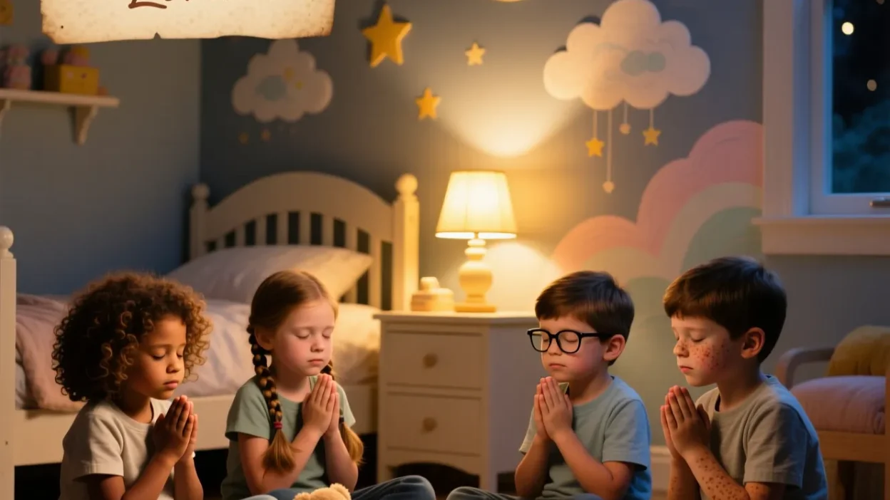 Kids Prayers Before Bed