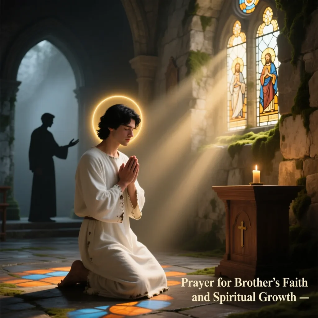 Prayer for Brother’s Faith and Spiritual Growth