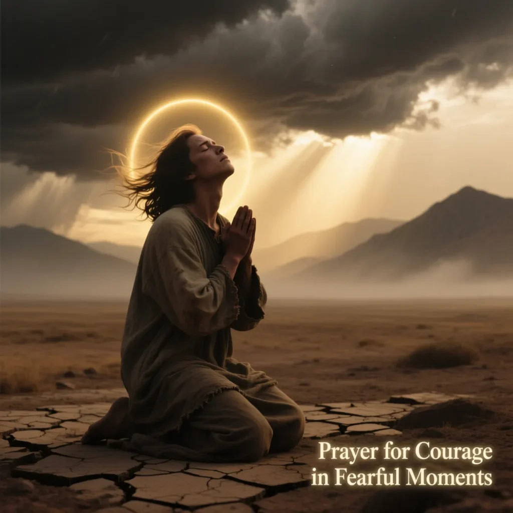Prayer for Courage in Fearful Moments