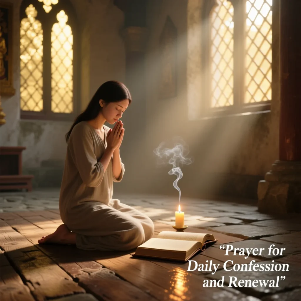 Prayer for Daily Confession and Renewal