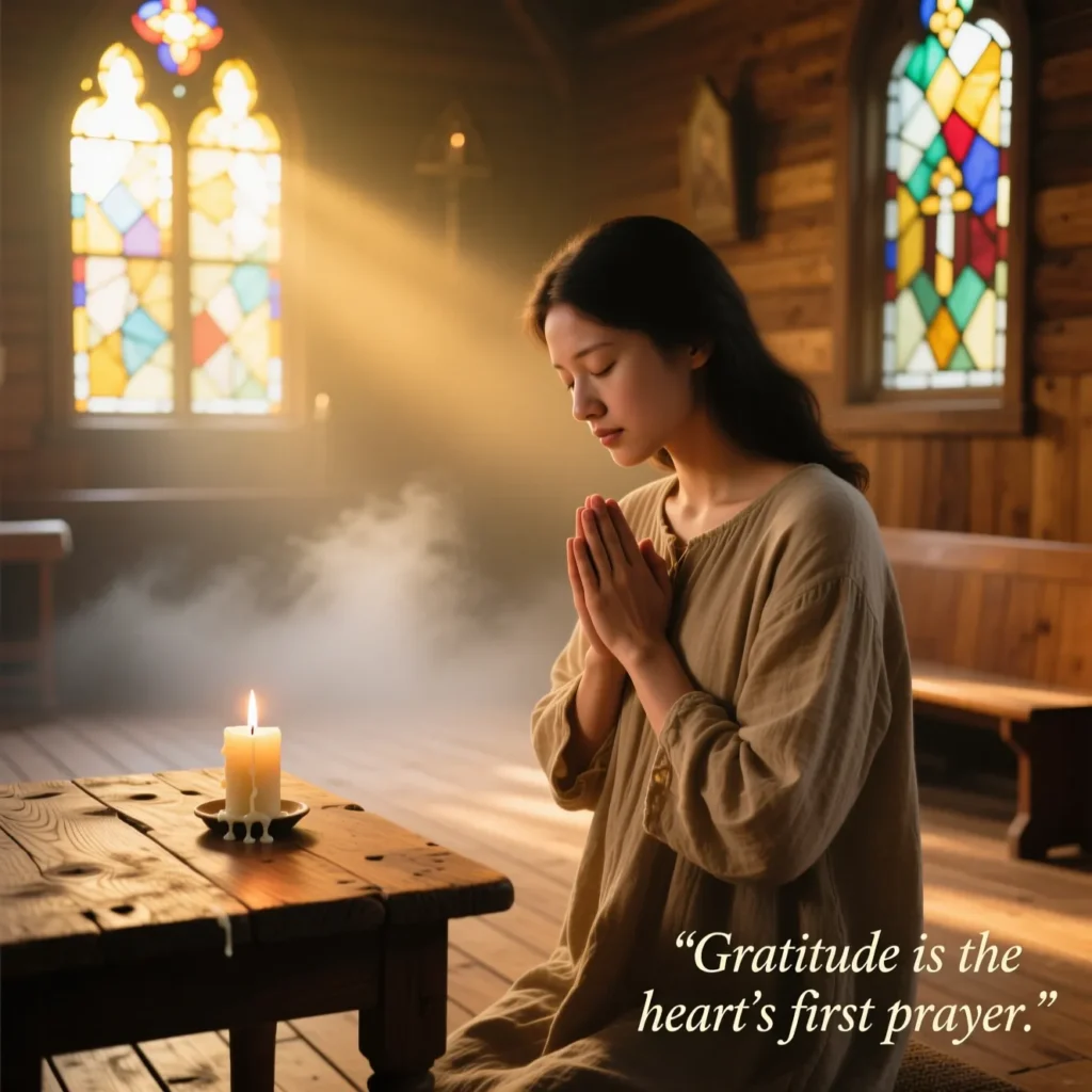 Prayer for Gratitude and Thanksgiving