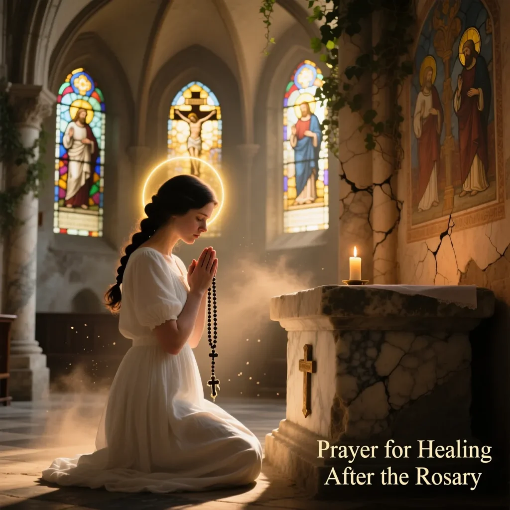 Prayer for Healing After the Rosary