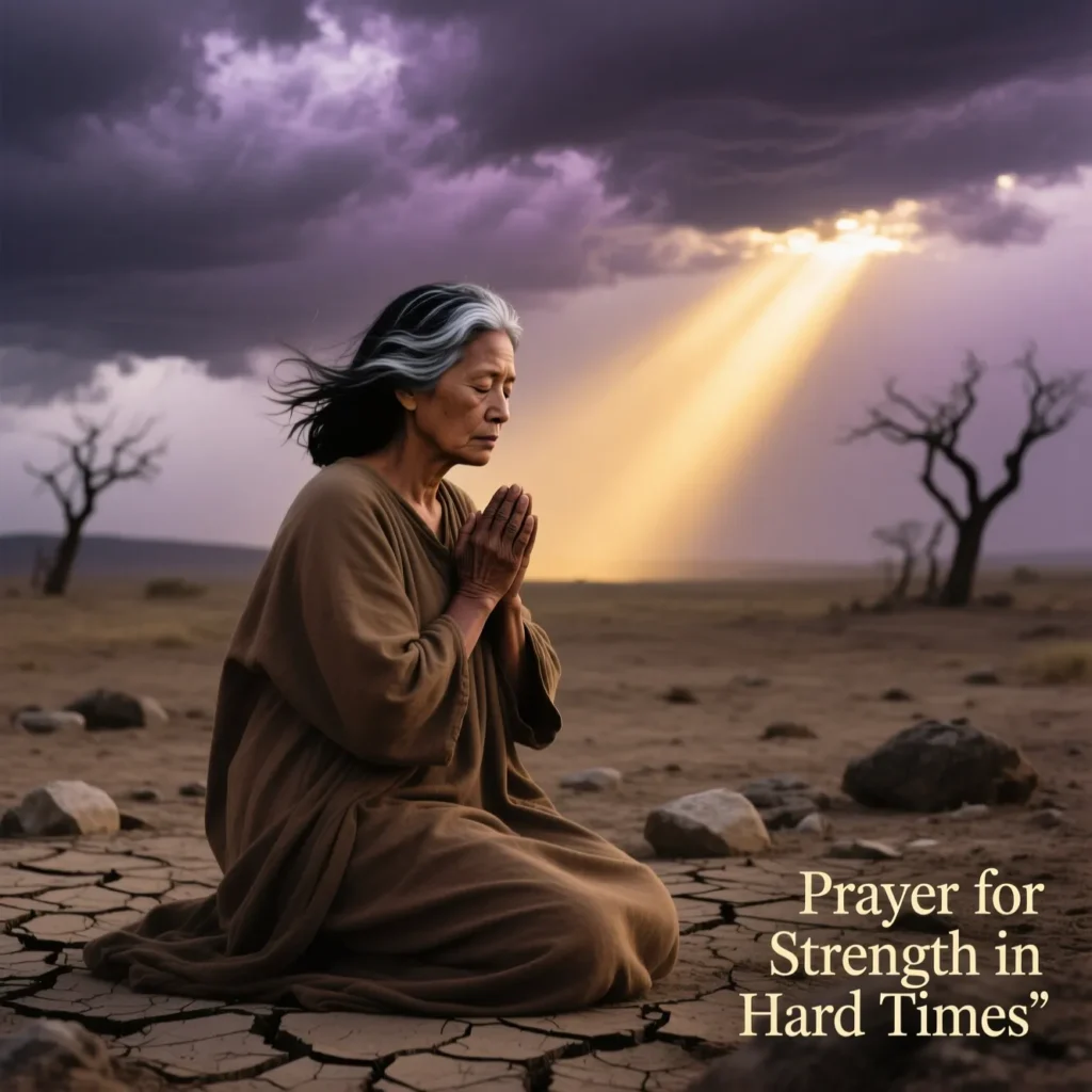 Prayer for Strength in Hard Times