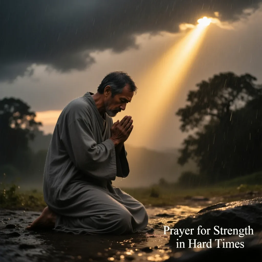 Prayer for Strength in Hard Times