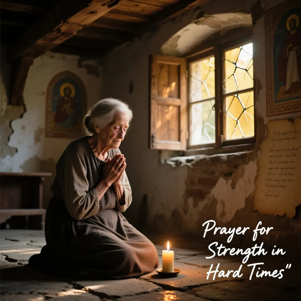 Prayer for Strength in Hard Times