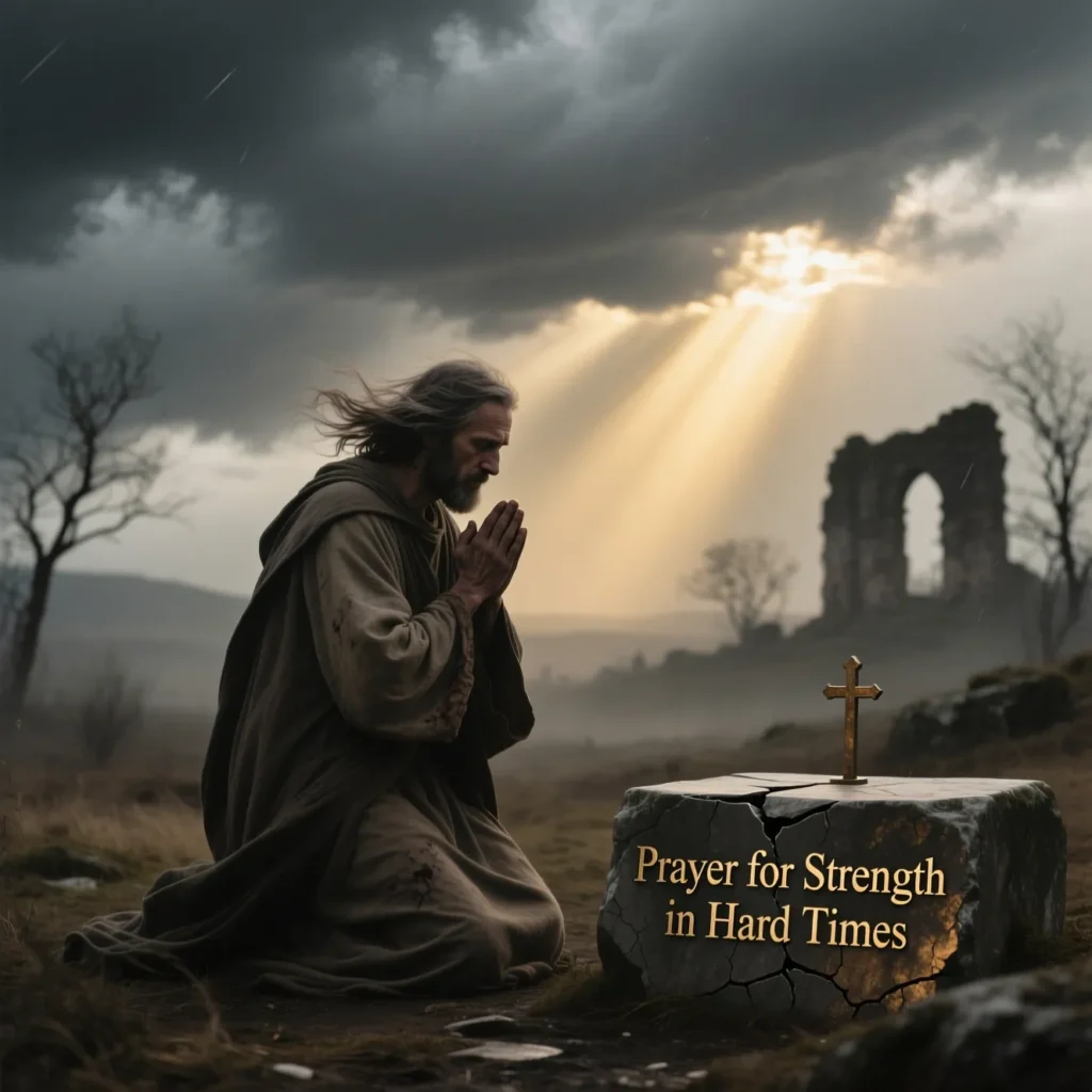 Prayer for Strength in Hard Times