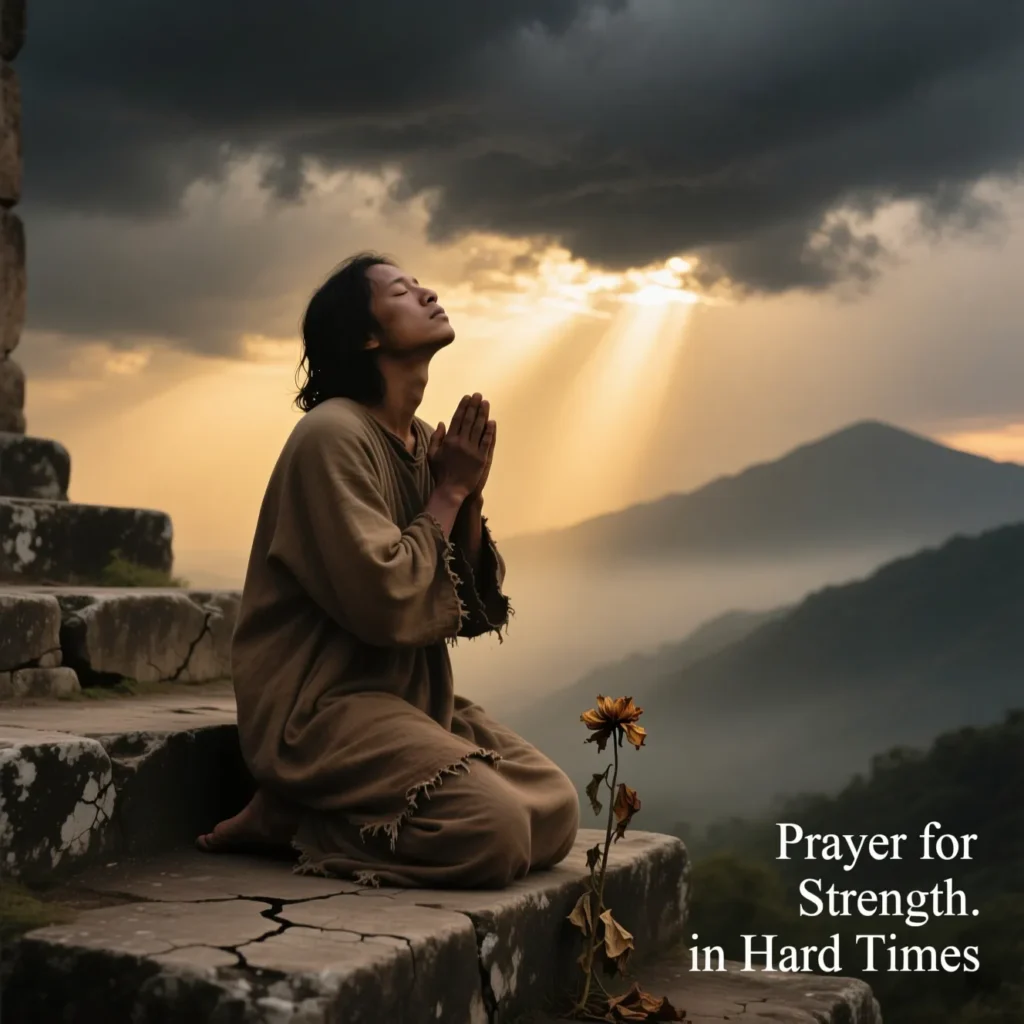 Prayer for Strength in Hard Times