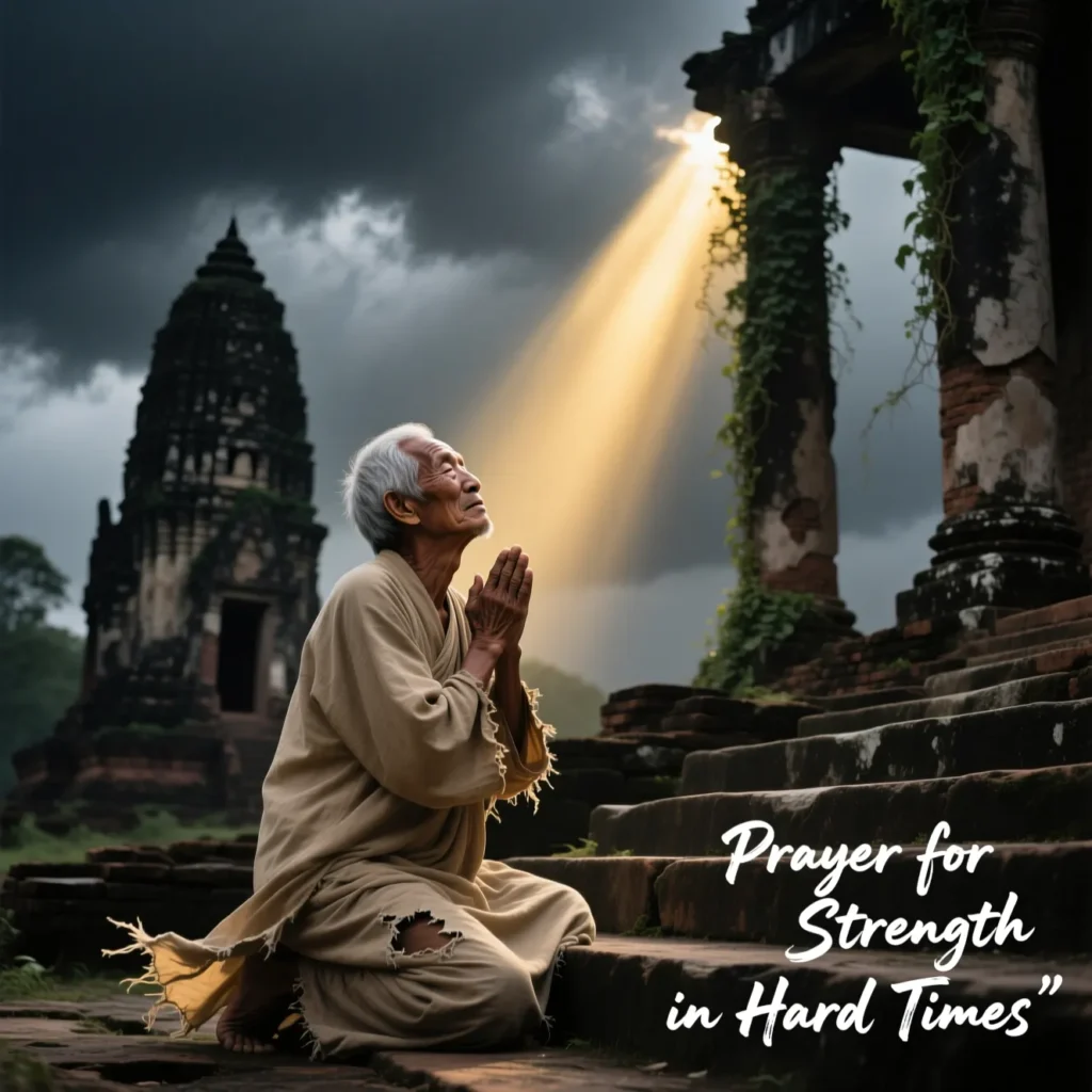 Prayer for Strength in Hard Times