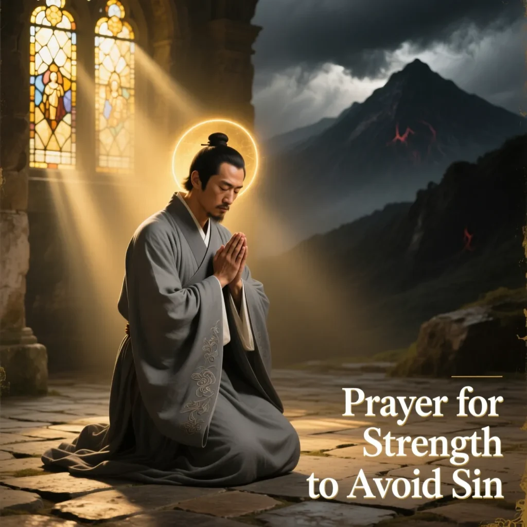 Prayer for Strength to Avoid Sin
