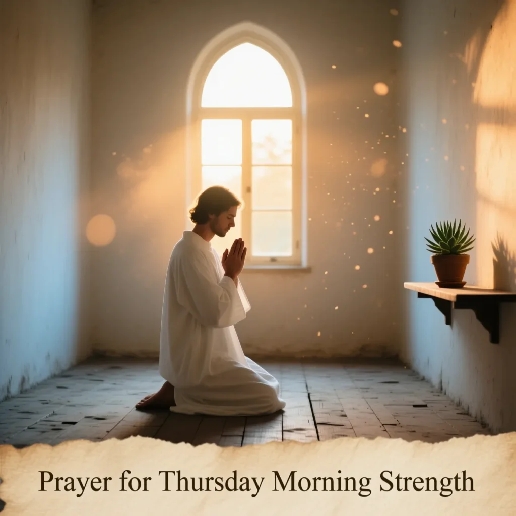 Prayer for Thursday Morning Strength