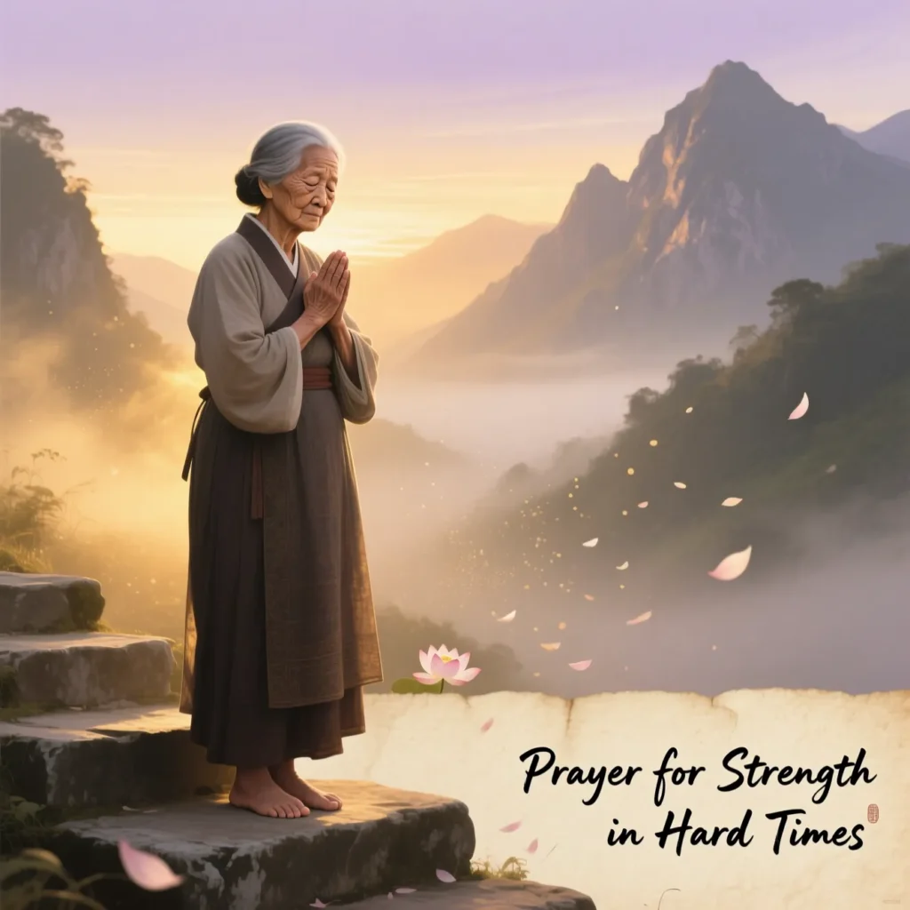 Prayer for Strength in Hard Times