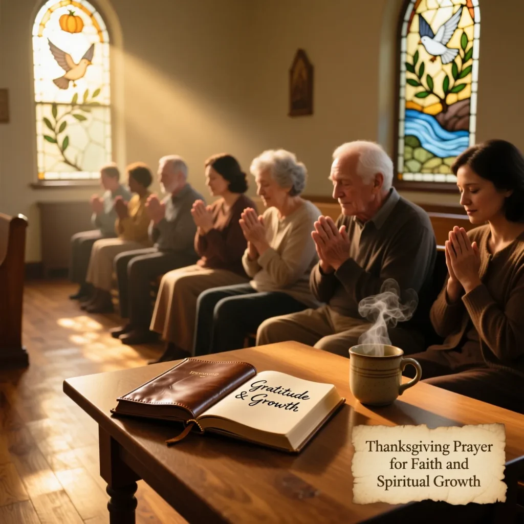 Thanksgiving Prayer for Faith and Spiritual Growth