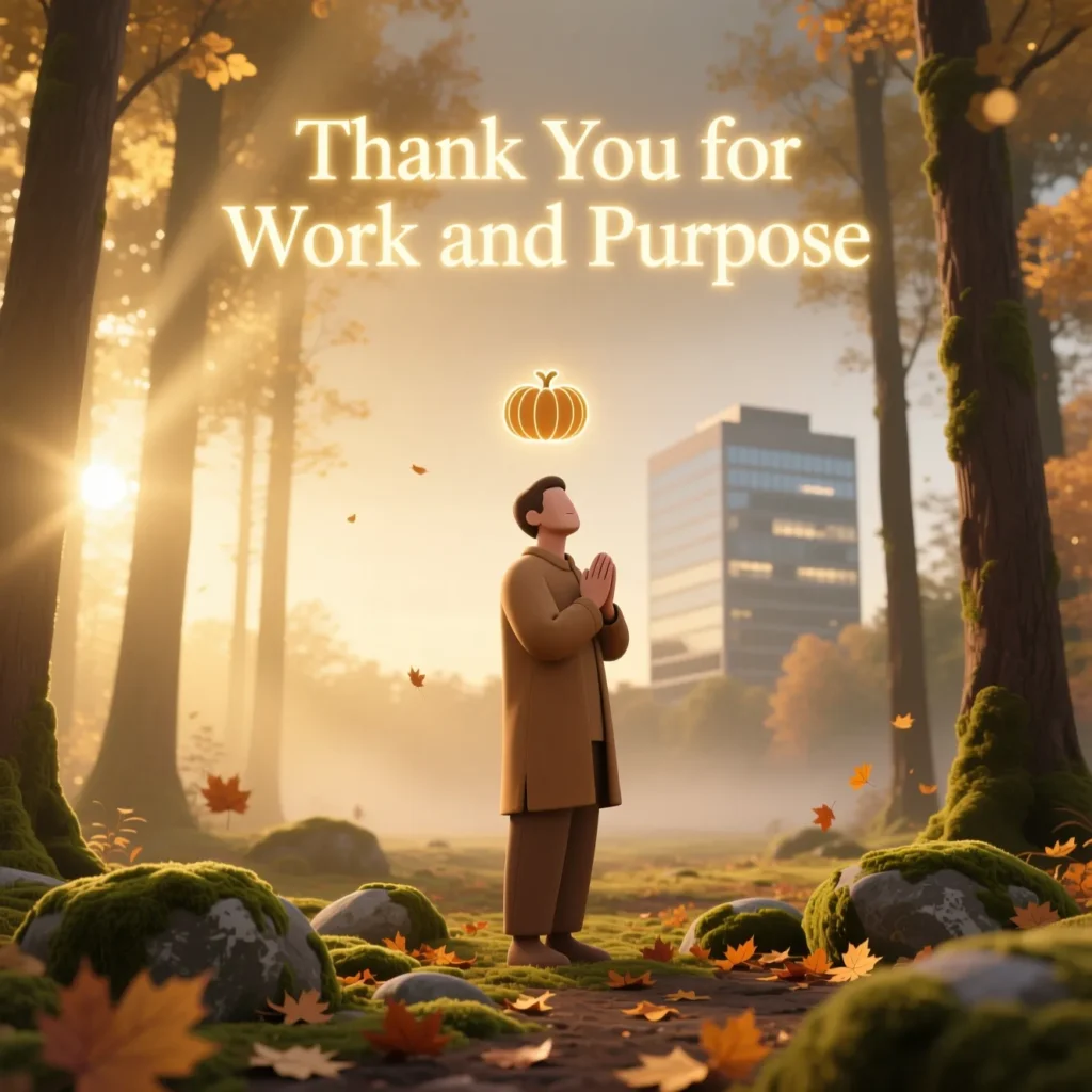 Thanksgiving Prayer for Work and Purpose