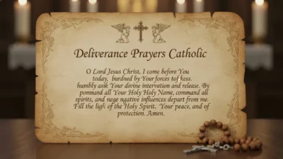 Deliverance Prayers Catholic