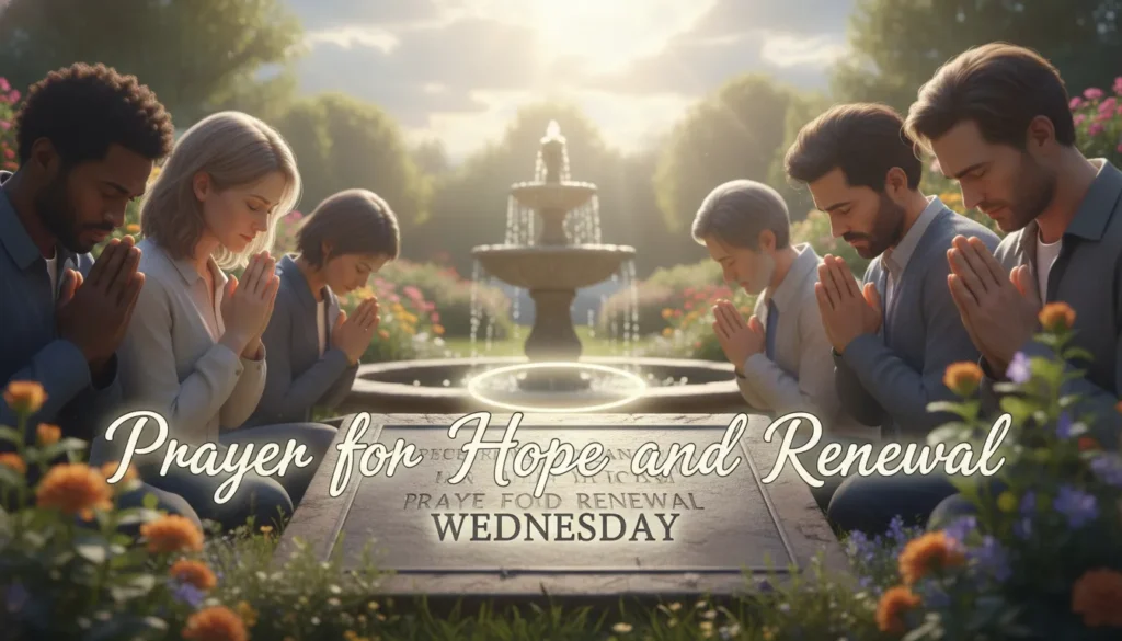Prayer for Hope and Renewal on Wednesday