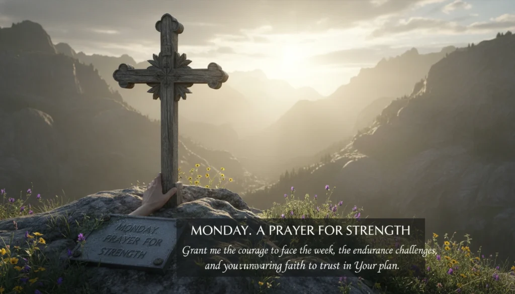 Prayer for Strength on Monday