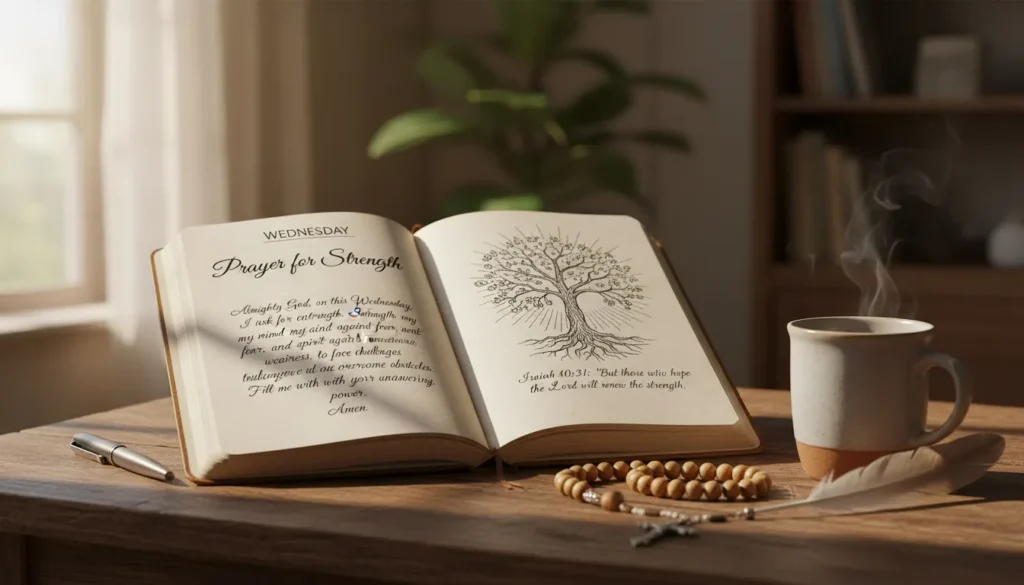 Prayer for Strength on Wednesday